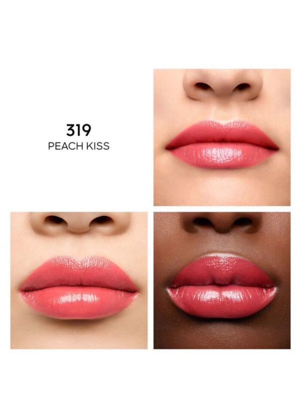 Guerlain KissKiss Bee Glow Color Reviving Lip Balm 319 Peach Glow