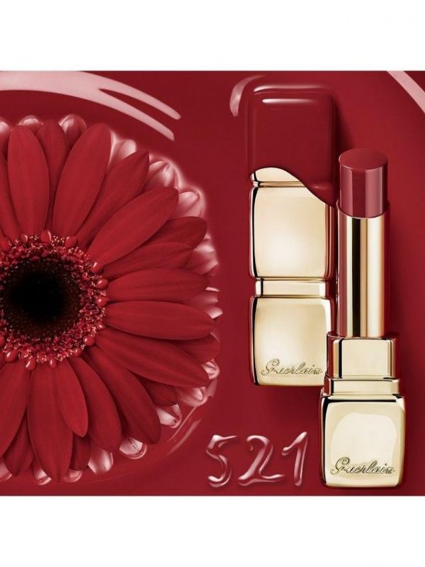 Guerlain KissKiss Shine Bloom Plumping Shine Lip Color 521 Kiss To Say