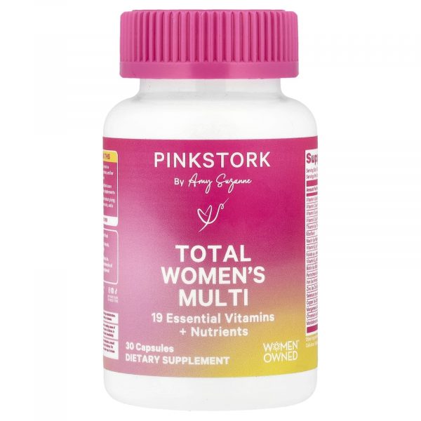 Pink Stork
Total Women's Multi, 30 Capsules
