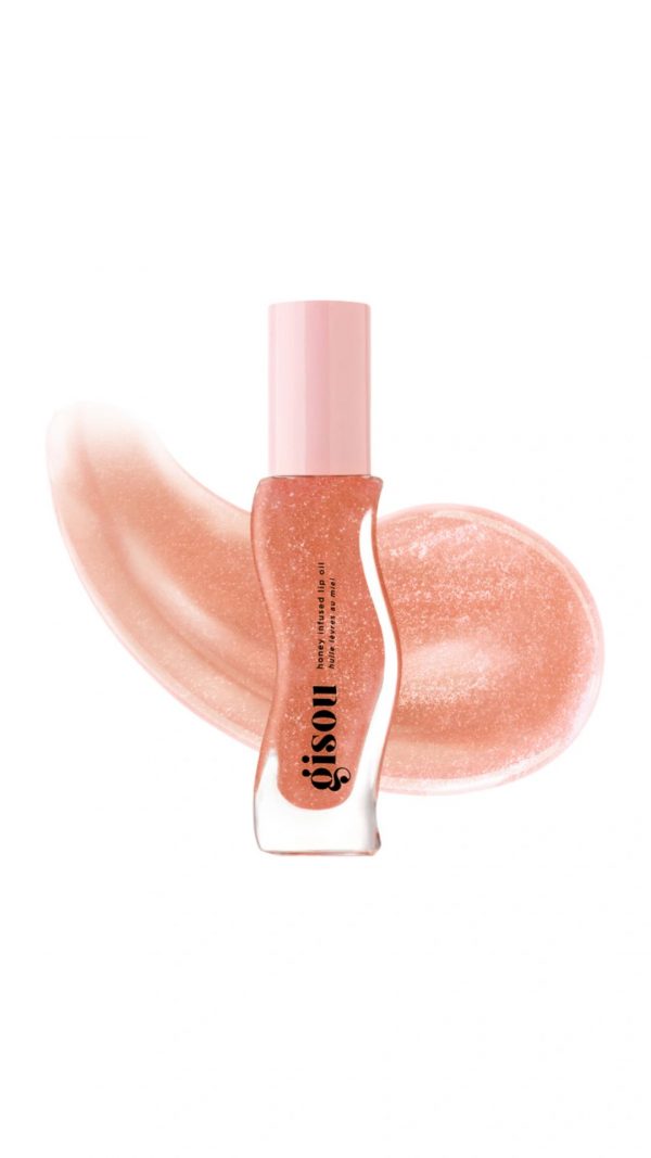 Gisou Honey Infused Hydrating Lip Oil (Glazed Plum)