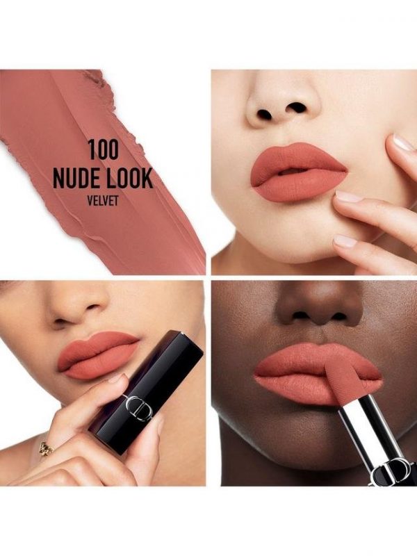 Rouge Dior Couture Colour Lipstick - Velvet Finish Mini size 1.5g
( 100 Nude Look )