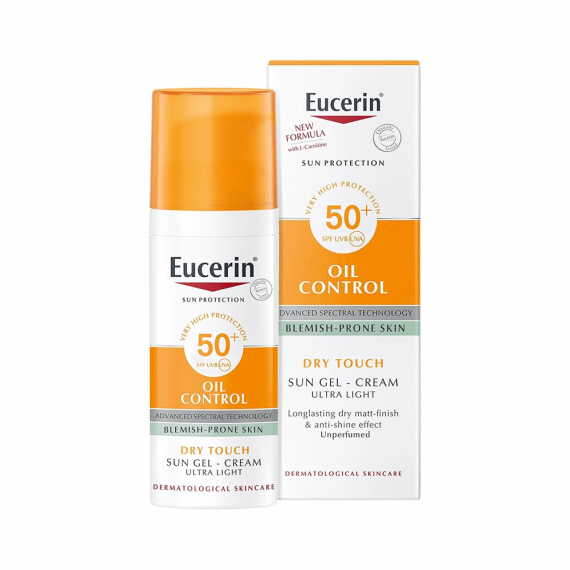 Eucerin Sun Gel-Creme Oil Control Dry Touch SPF 50+ - 50ml