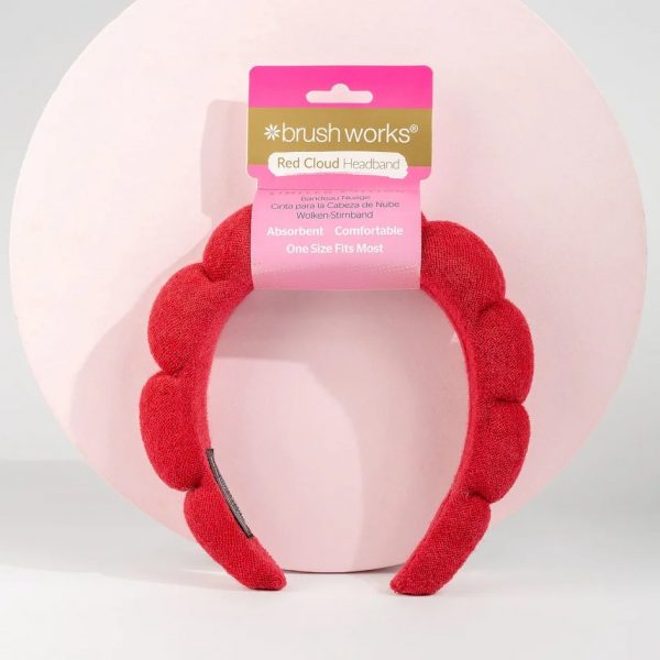Brushworks
Limited Edition Red Cloud Headband
