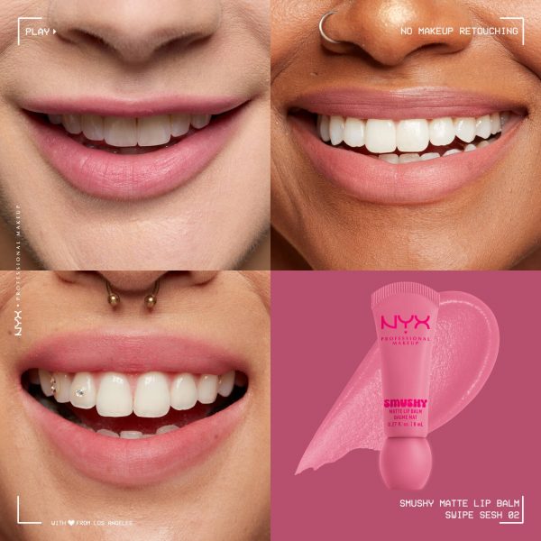 Nyx SMUSHY MATTE LIP BALM