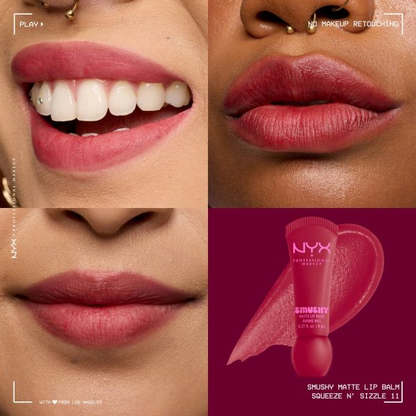 Nyx SMUSHY MATTE LIP BALM