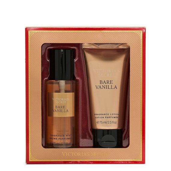 Victoria's secret Bare Vanilla 2-Piece Mist & Lotion Gift Set
"US version"