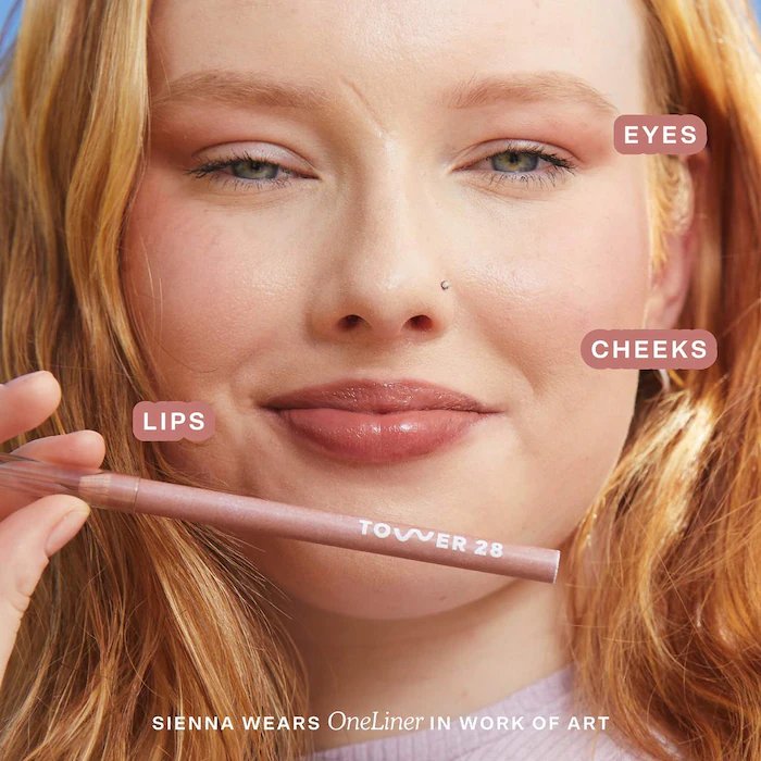 Tower 28 Beauty Lip Liner + Eyeliner + Cheek Pencil