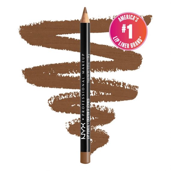 Nyx Slim Lip Pencil Creamy Long-Lasting Lip Liner (Nutmeg)