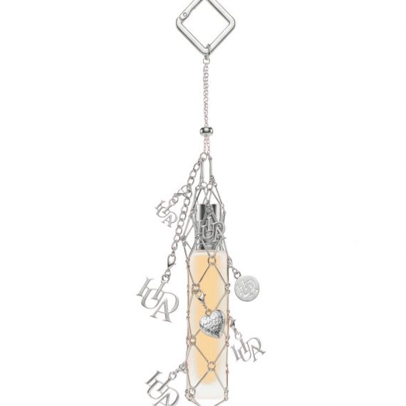 Huda Beauty TRAVEL SPRAY FRAGRANCE HOLDER WITH CHARMS