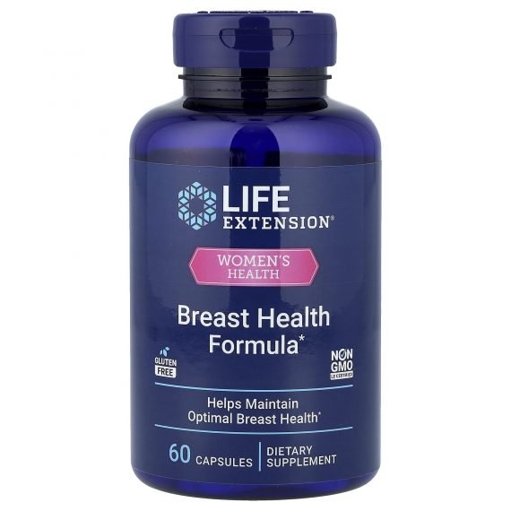 Life ExtensionWomen's Health, Breast Health Formula, 60 Capsules